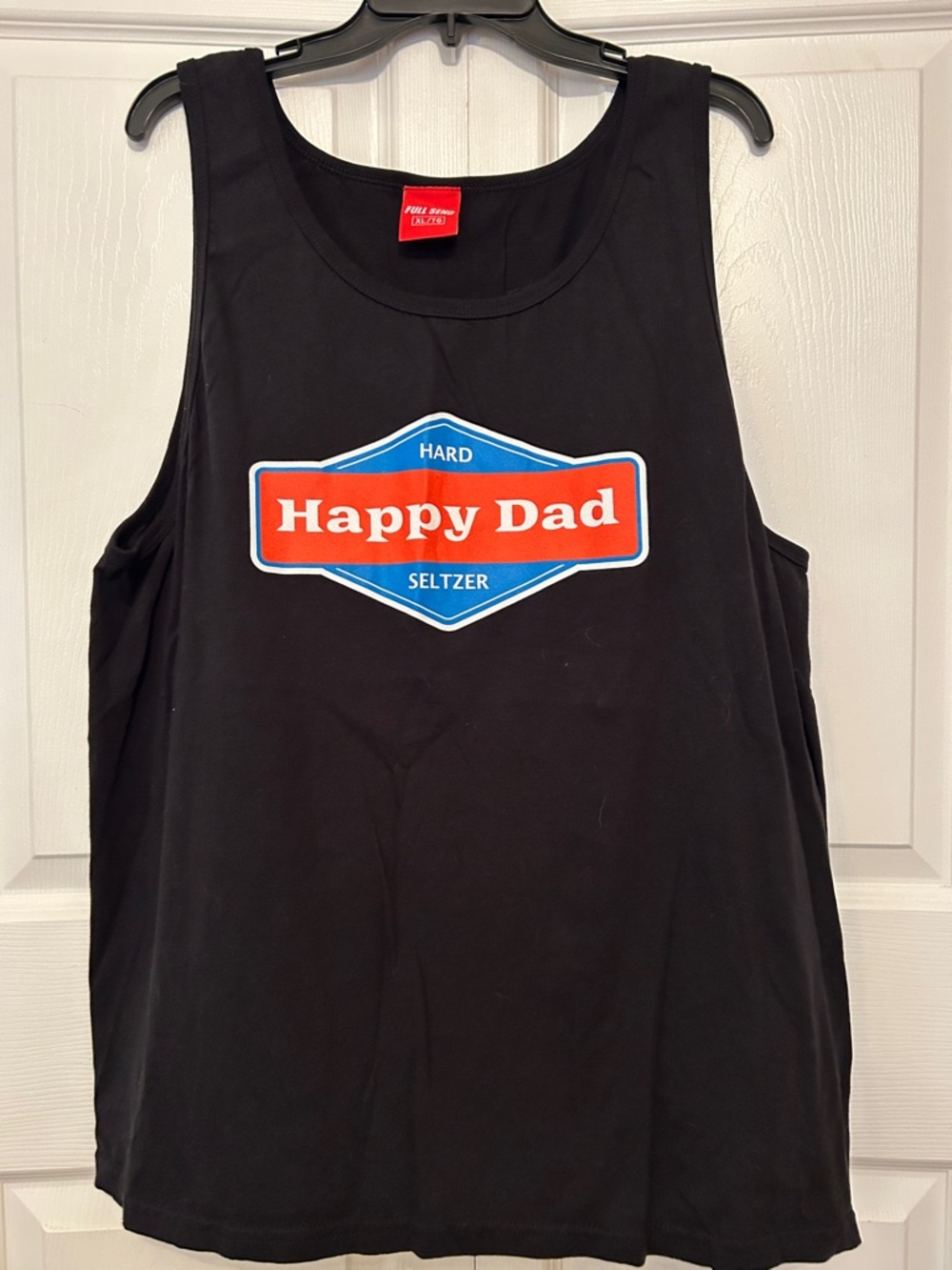 Full Send Mens Happy Dad Hard Seltzer Tank Top